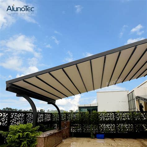 Attractive and flexible retractable shade for your deck or patio that also adds value and hours. China Motorized Retractable Roof Canopy System - China ...