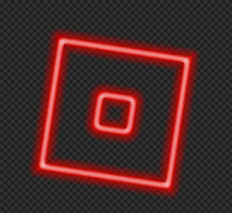 Hd Neon Roblox Square Symbol Sign Icon Logo Png Citypng