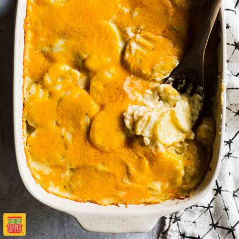 Delicious scalloped potatoes, thinly sliced potatoes baked with butter, bacon, onion, chives, parsley, gruyere, parmesan and cream. Ina Garten Scalloped Potatoes Recipe : Scalloped Tomatoes Barefoot Contessa Recipe Food Com : So ...