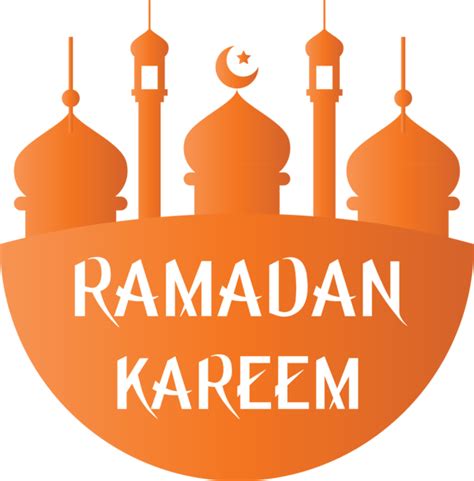Ramadan Orange Logo Font for EID Ramadan for Ramadan ...