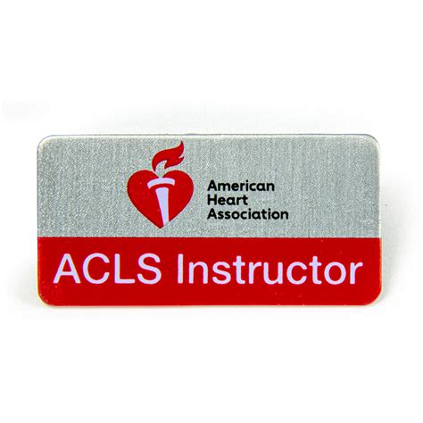 Aha Acls Instructor Lapel Pin Aed Superstore 80 1159