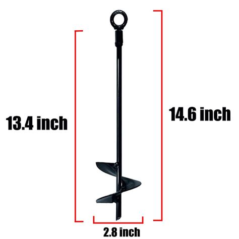 Mua Ground Anchors Screw In 15 Inch Set Of 4 Tent Stakes Heavy Duty Trampoline Anchor Kit Earth