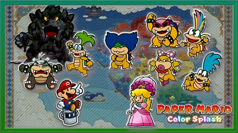 Paper Mario Color Splash Wallpaper By Nintendomariobros4 On Deviantart