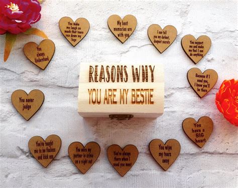 Reasons Why You Are My Bestie Personalised Keepsake Etsy Best Friend Gifts Gifts For