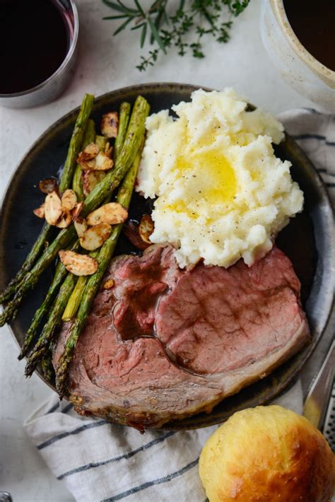 Sides To Make With Prime Rib Best Slow Roasted Prime Rib Roast And Au