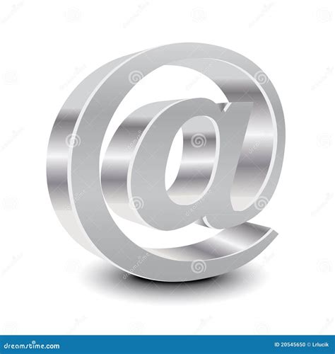 Email Sign Stock Illustration 11712019