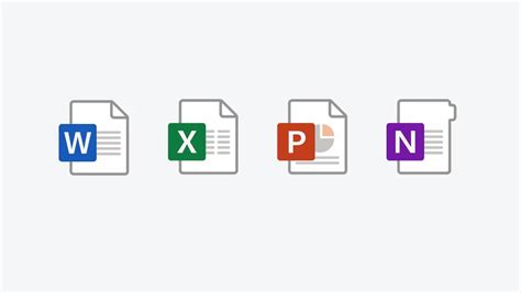 Microsoft Unveils New Filetype Icons For Office Files Neowin