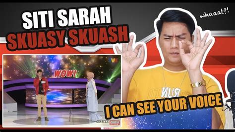 Musim kedua i can see your voice edisi malaysia bersama hos syuk sahar dan sean lee melabuhkan tirainya selepas 13. I Can See Your Voice Malaysia 2019 - Siti Sarah & Skuasy ...