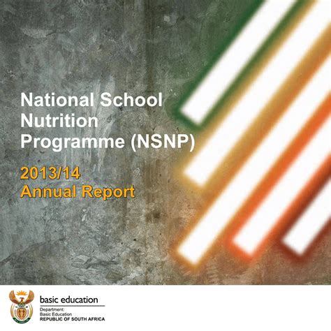 National School Nutrition Programme Nsnp