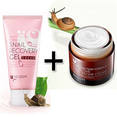 I still use the mizon snail eye cream layered across the top, which seems to help with texture and dark circles. MIZON ALL IN ONE SNAIL REPAIR CREAM 75g + Snail Recovery ...