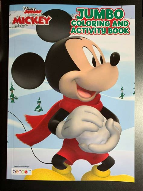 Disney Mickey Mouse Clubhouse Holiday Jumbo Coloring And Activity Book