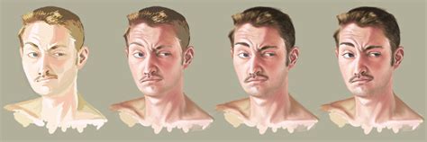 Male Face Study By Jefita On Deviantart