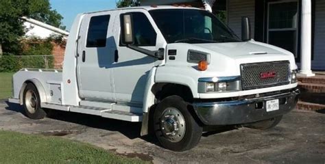 2004 Gmc Topkick Kodiak C4500 Crew Cab Diesel Western Hauler