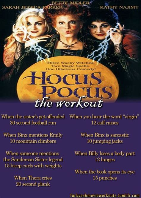 The Poster For Hocsies Poots The Workout