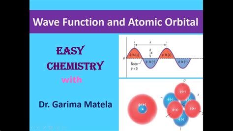 Wave Function And Atomic Orbital Youtube