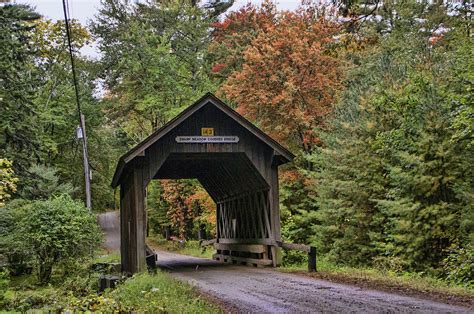 Swamp Meadow Covered Bridge Photograph By Phyllis Taylor Fine Art America