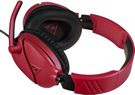 Turtle Beach N Midnight Red Ear Force Recon Gaming Headset