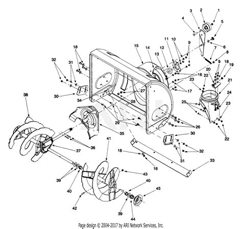 Mtd 31ae6c0f382 1999 Parts Diagram For Blower Housing