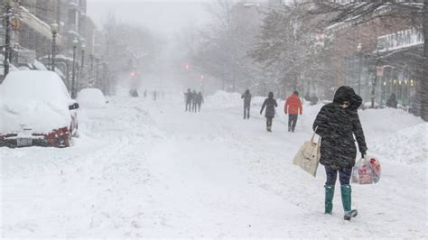 January 2016 Blizzard Ranked Category 4 On Northeast Snowfall Scale