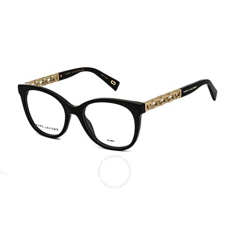 marc jacobs demo oval ladies eyeglasses marc 335 02m2 52 716736093857 eyeglasses jomashop