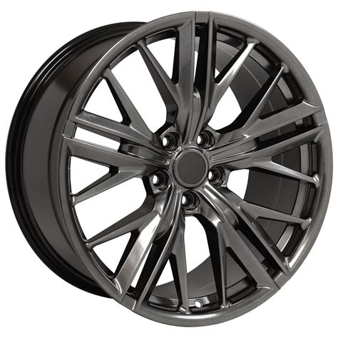 20 Fits Chevrolet Camaro Zl1 Wheel Replica Hyper Black 2x85