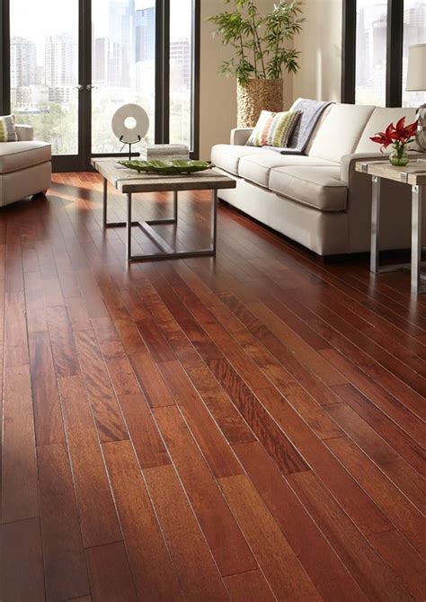 Rich Pacific Mahogany Hardwood Flooring That Is Manufactured For