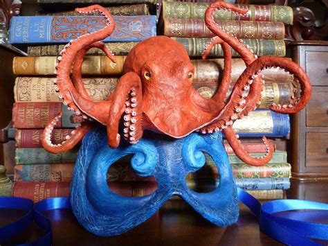 Octopus Mask By Moonharemasquerade Manualidades Trajes De Carnaval