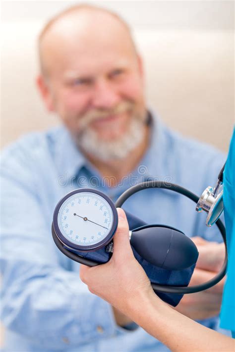 Blood Pressure Measurement Stock Image Image Of Doctor 51740921