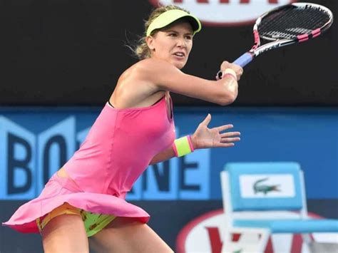 Eugenie Bouchard Rising Canadian Professional Tennis Player Very Hot