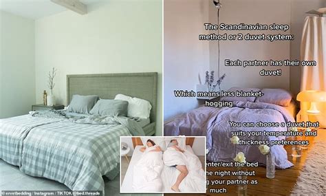 Tiktokers Are Left Stunned By Scandinavian Bedding Hack Daily Mail