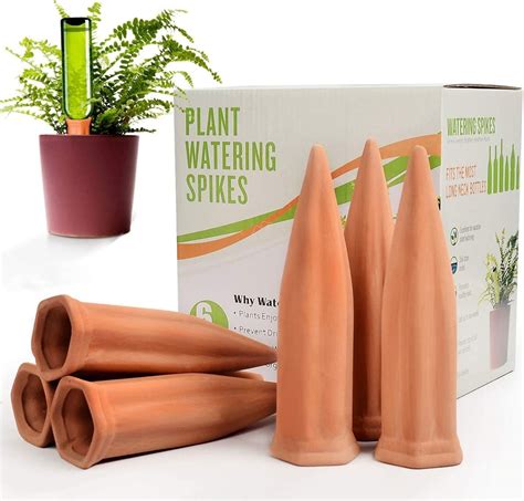 Weemagic Plant Watering Stakes 6 Pack Automatic Plant Waterers For