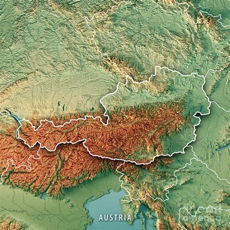 Austria Maps Including Outline And Topographical Maps Worldatlas Com