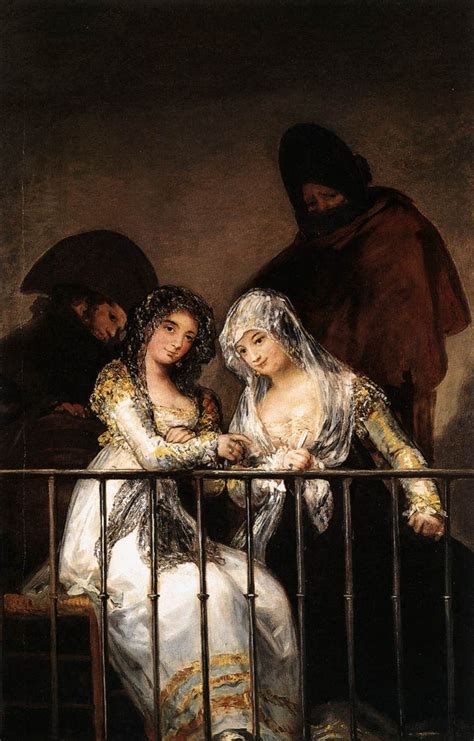 Francisco Goya On Twitter Majas On A Balcony Romanticism