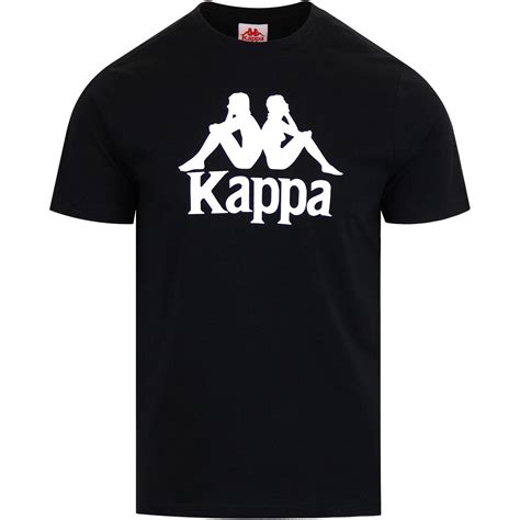 Kappa Estessi Authentic Retro Graphic Logo T Shirt Black