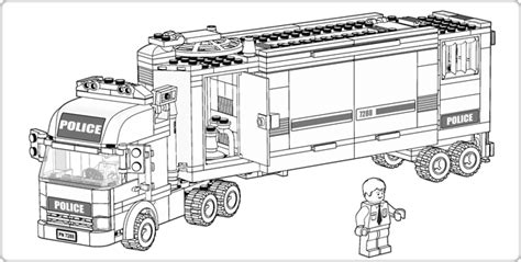 Below you can print free lego city coloring pages and keep your child entertained with the fun and creative process. LEGO.com City : Downloads - Coloring Pages - Police Truck ...