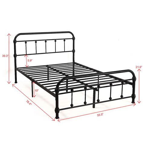 Open Profile Bed Frame With Headboard And Footboard Give Your All