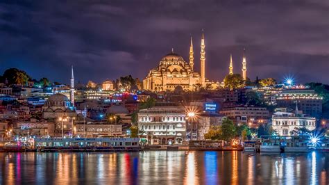 Istanbul Foto And Bild Urlaub City Night Bilder Auf Fotocommunity