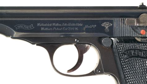 Excellent Walther Pp Pistol With Rare Nskk Slide Markings