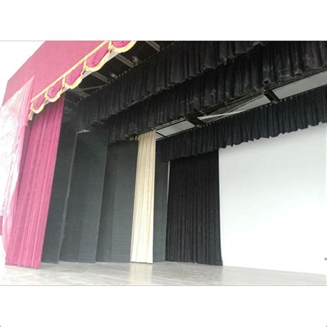 Auditorium Motorized Horizontal Stage Curtains At Best Price In Chandigarh