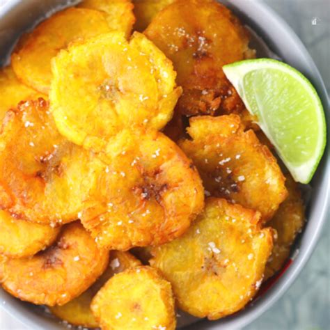 Crispy Puerto Rican Tostones Fried Plantains Recipe
