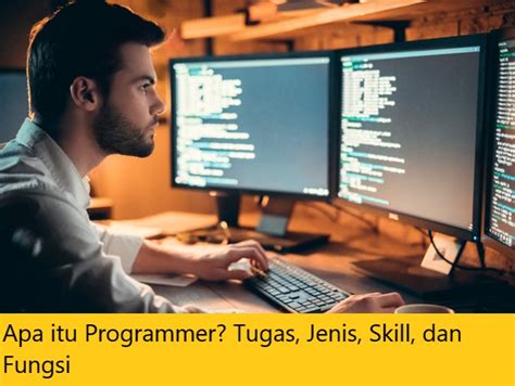 Apa Itu Programmer Tugas Jenis Skill Dan Fungsi