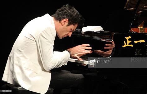 Croatian Pianist Maksim Mrvica Performs During His Personal Recital