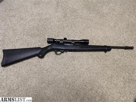 Armslist For Sale Ruger 1022 W Flash Suppressor And Scope