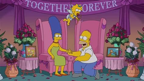 The Simpsons Issue Official Denial That Homer And Marge Are To
