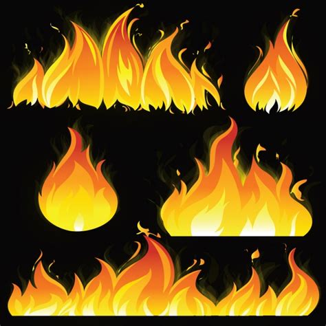 Free cutting files fire flames svg for crafters • 1 svg cut file for cricut, silhouette designer edition and more • 1 png high resolution 300dpi • 1 dxf for free version of silhouette cameo • 1 eps vector file for adobe illustrator, inkspace, corel draw and more d i s c l a i Free Vector | Coloured flames collection