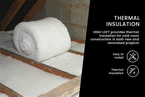 Non Allergic Itch Free Loft Thermal Construction Insulation Roll 5000