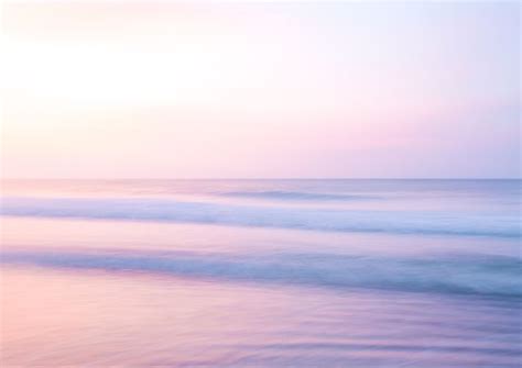 Sunset Beach Print Pastel Beach Photography Pastel Pink Wall Etsy In