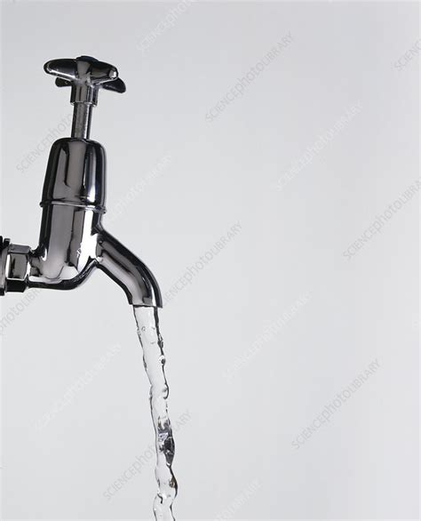 Water Flowing From A Tap Stock Image H1300151 Science Photo Library