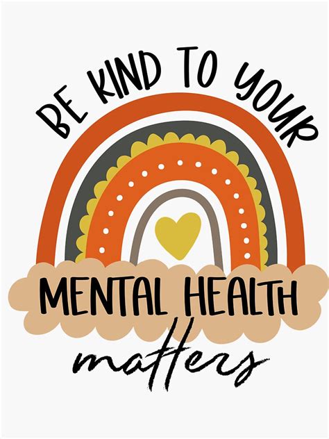 Be Kind To Your Mind Mental Health Matters Boho Rainbow Women T