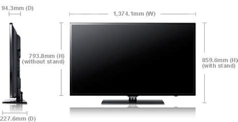 Samsung Ua60eh6000 60 Multi System Led Tv 110 220 240 Volts Pal Ntsc